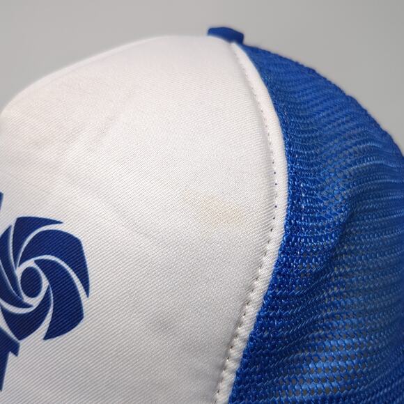 Del Webb's Sun City West Arizona Snapback Trucker Hat Blue L Mesh Back Topac - Picture 5 of 10